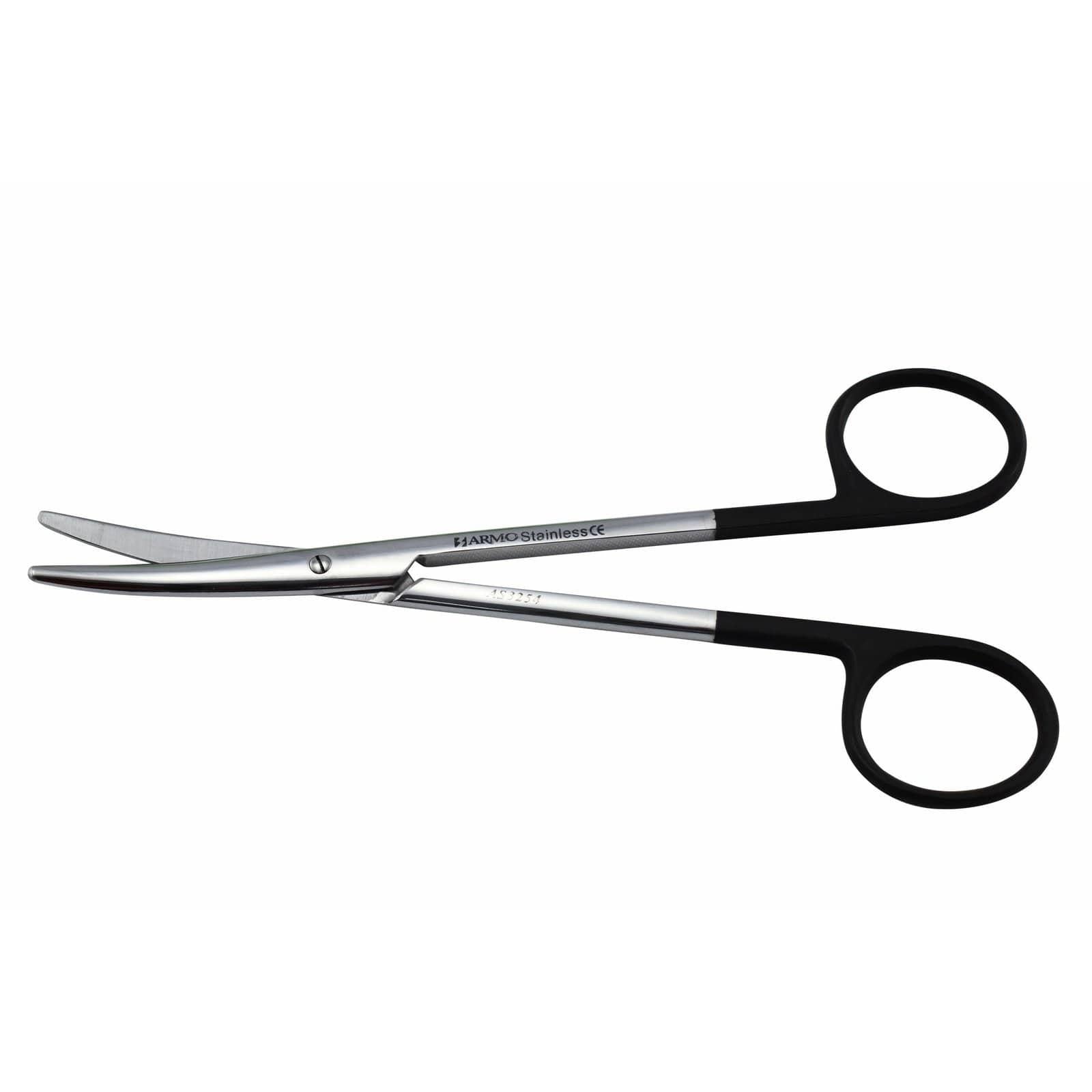 Armo Surgical Instruments 14cm / Curved + Supercut / Blunt/Blunt Armo Metzenbaum Scissors