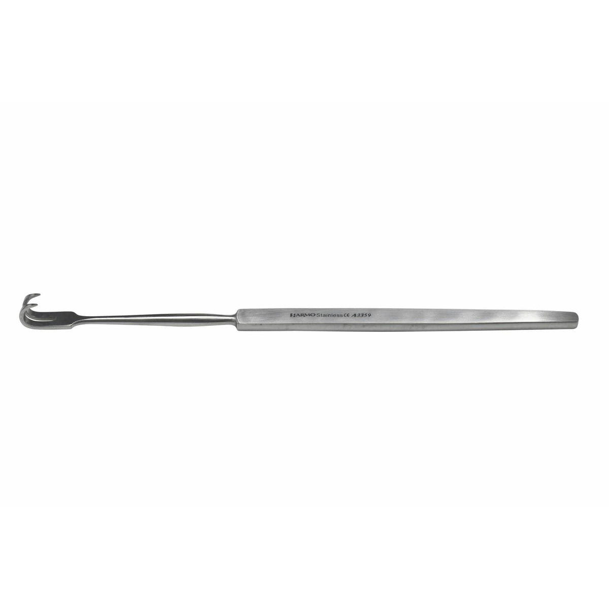 Armo Surgical Instruments 16cm / Straight 2 Prong / Sharp Armo Retractor Delicate