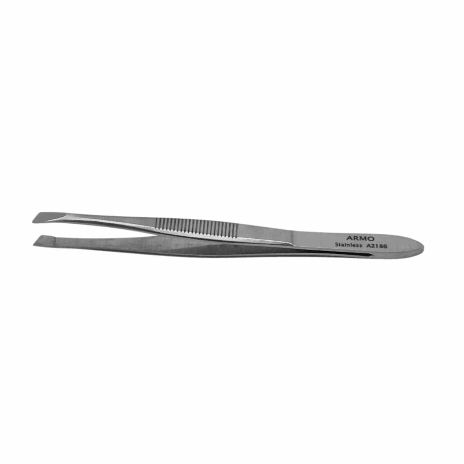 Armo Surgical Instruments 9cm Armo Slant Edge Cilia Forceps