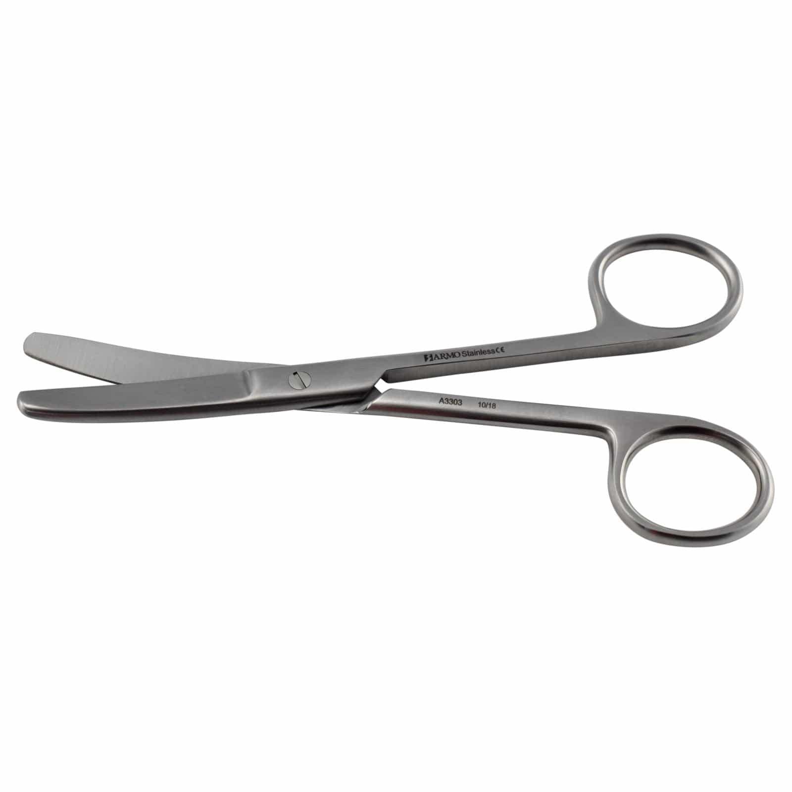 Armo Surgical Instruments 13cm / Curved / Blunt/Blunt Armo Surgical Scissors