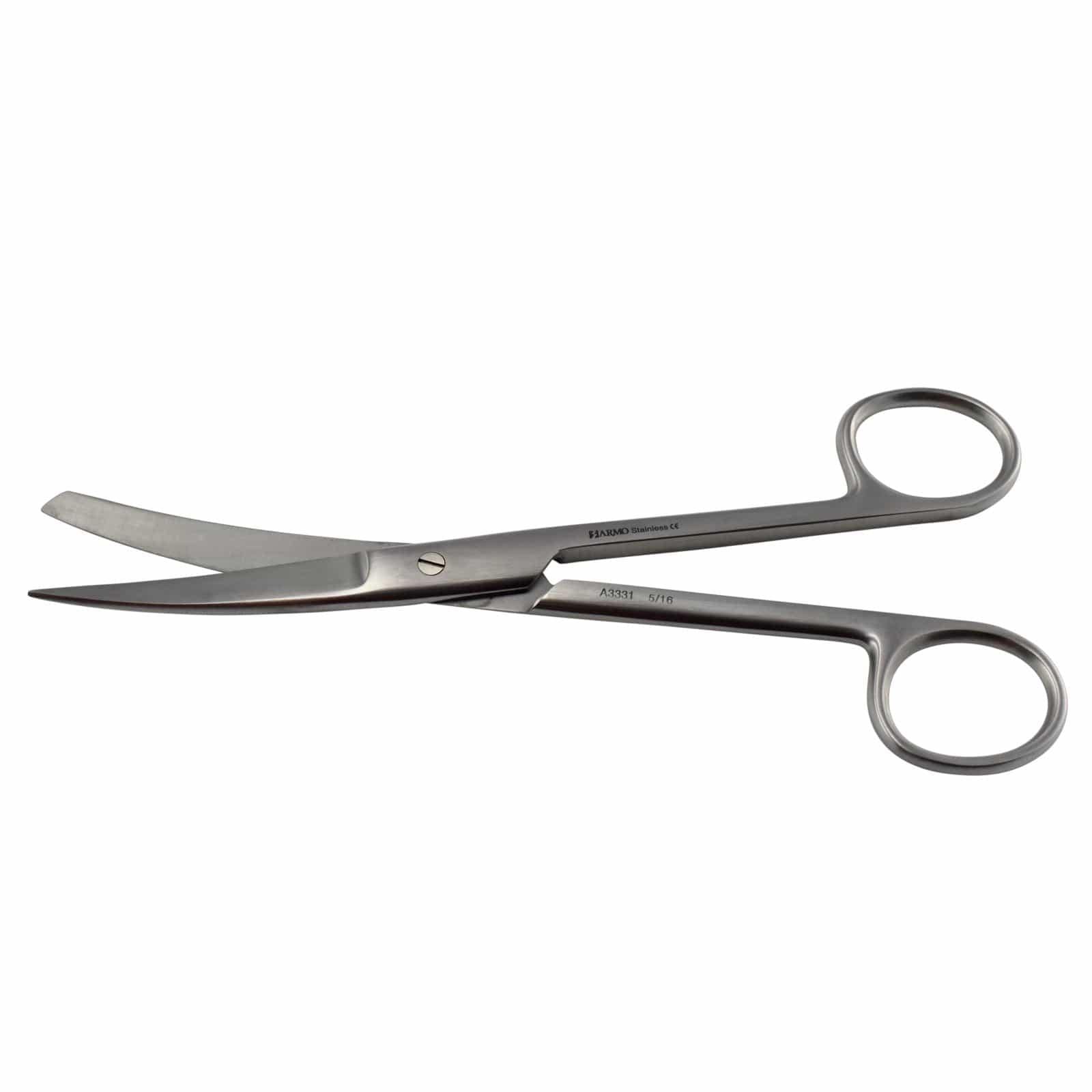 Armo Surgical Instruments 18cm / Curved / Sharp/Blunt Armo Surgical Scissors