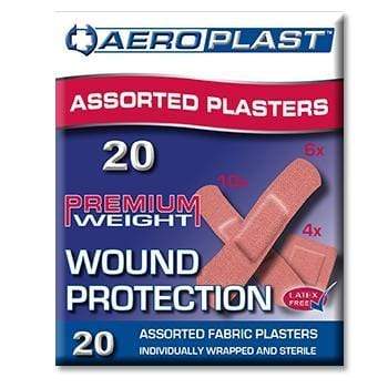 Assorted Fabric Plasters box/20 AFP504