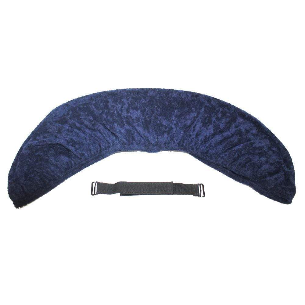 Athlegen Towelling Covers Adjustable Table Foot Rest Cover Navy Athlegen Towelling Covers