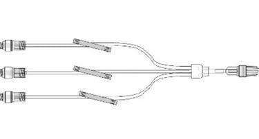 Baxter Clearlink 3 Lead Extension Set, 3 Clearlink Valves