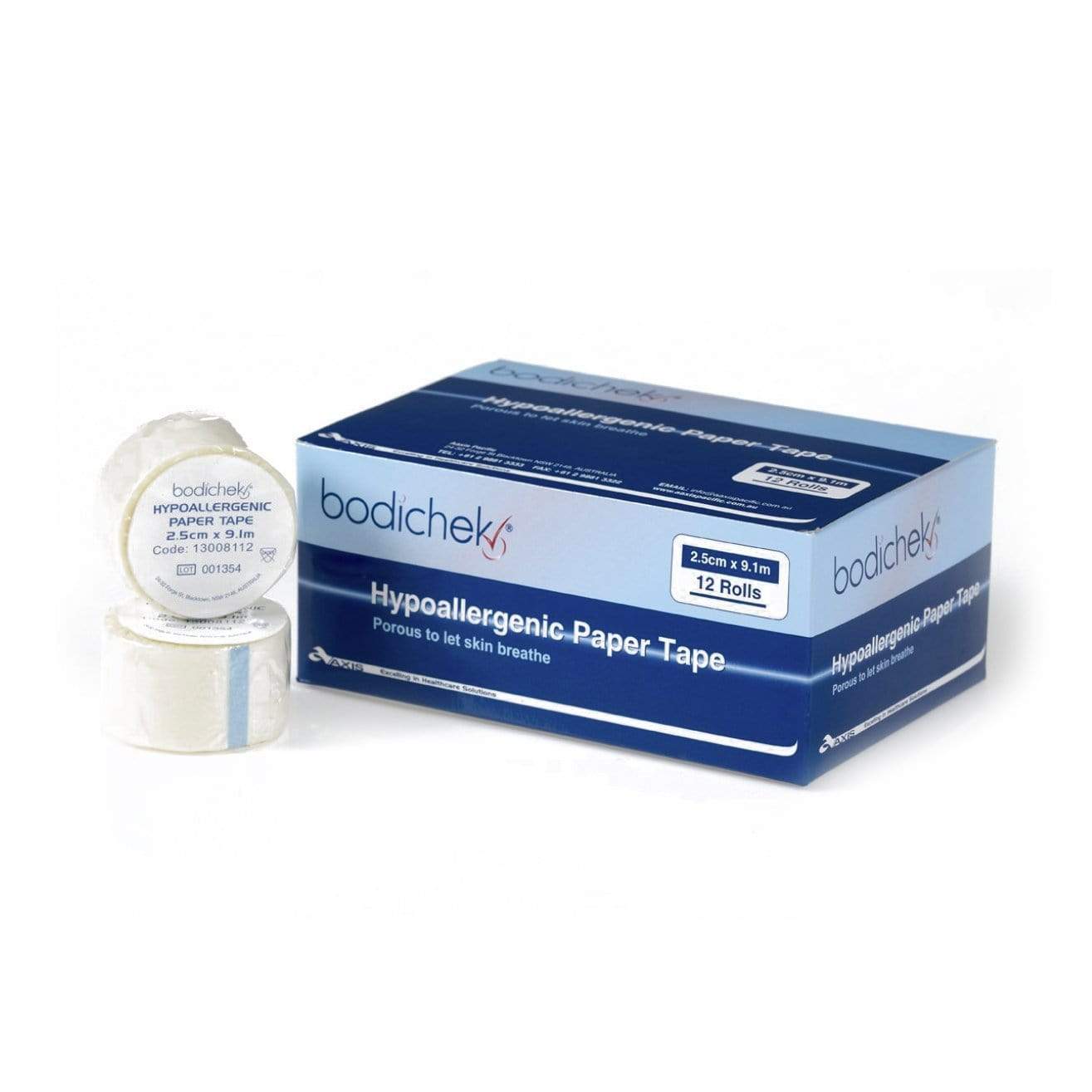 Bodichek Hypoallergenic Paper Tape