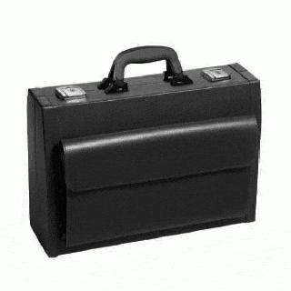 Bollmann Piccola Leatherette Bag Black 41x28x13