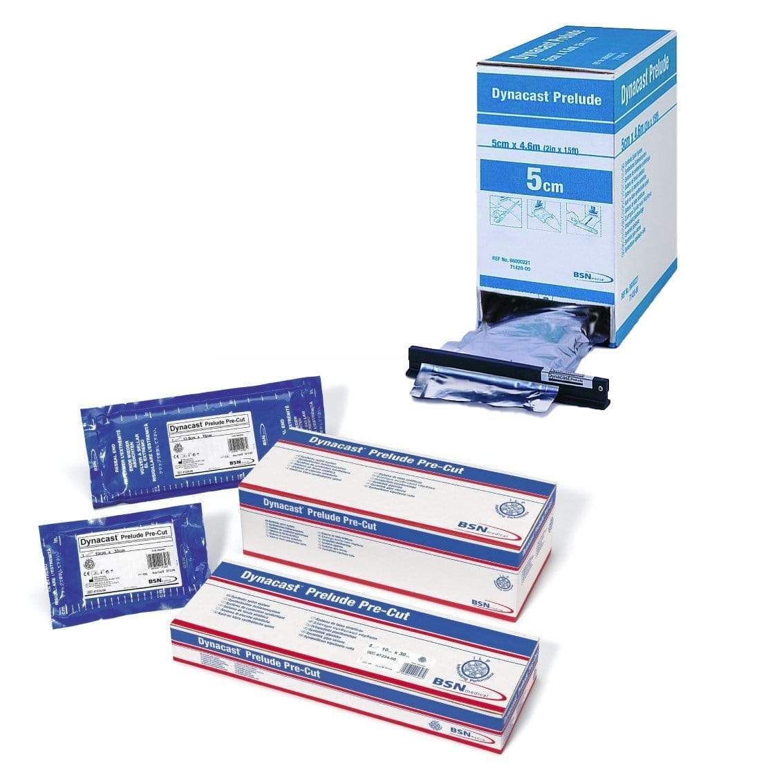 BSN Medical Synthetic Casting 5cm x 25cm / Precut BSN Medical Dynacast ORTHO-GLASS Prelude