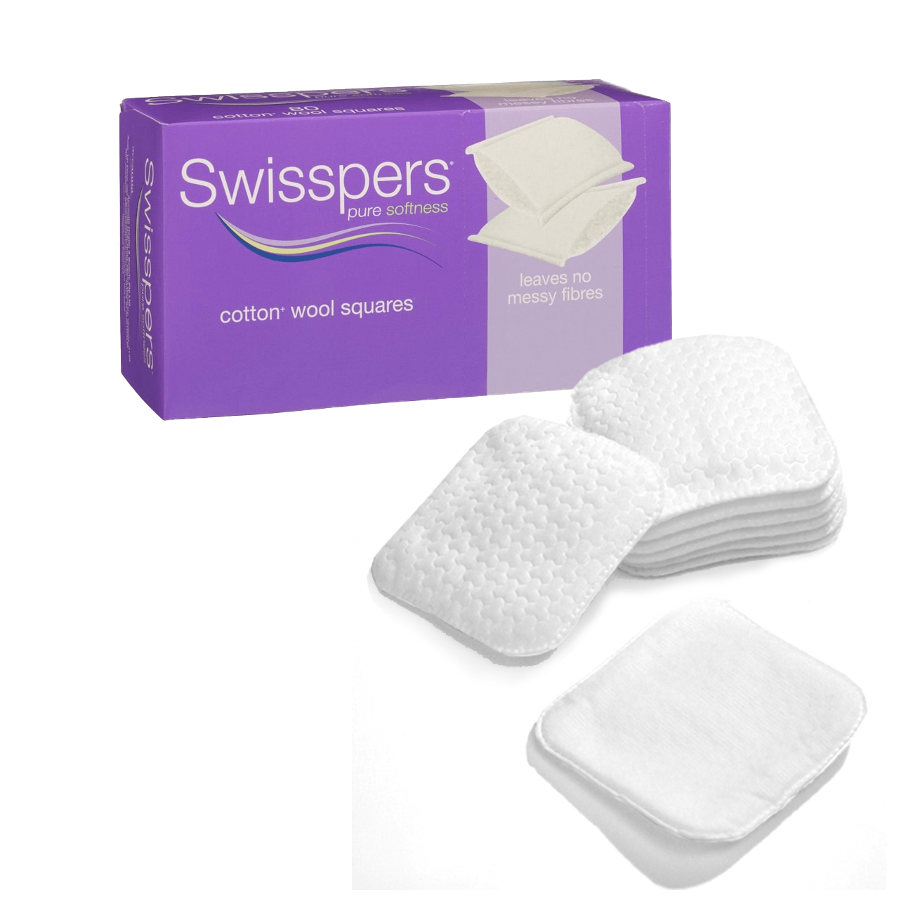 BSN Medical Cotton Wool 2x Box/6 BSN Medical Swisspers Cotton Squares