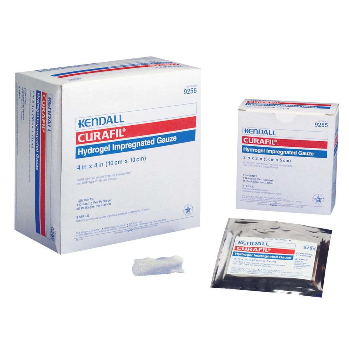 Cardinal Curafil Hydrogel Dressing Gauze
