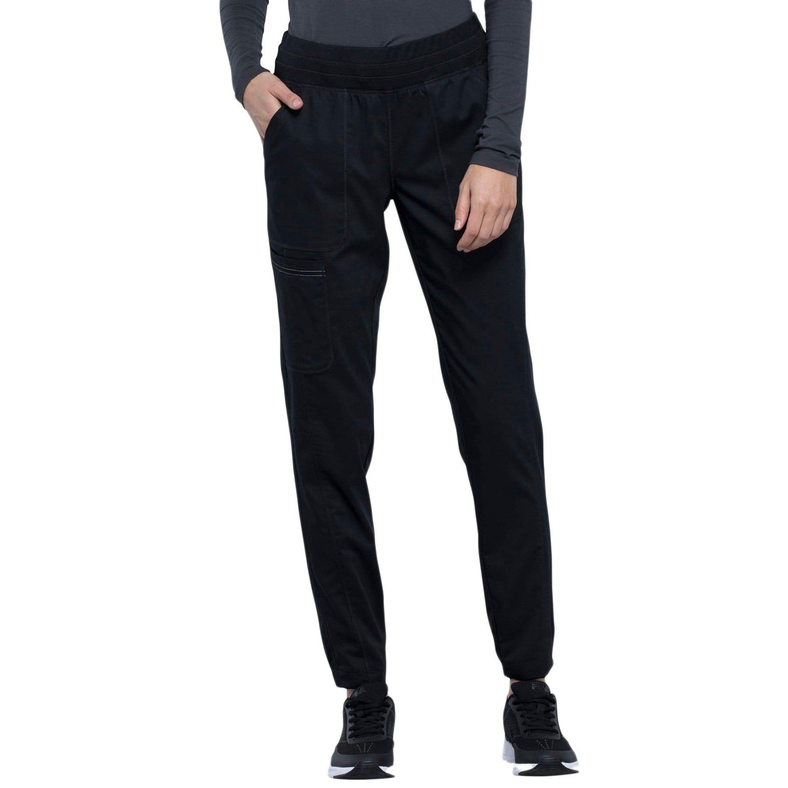 Cherokee Revolution WW011 Scrubs Pant Women Black - Vet Equip Australia