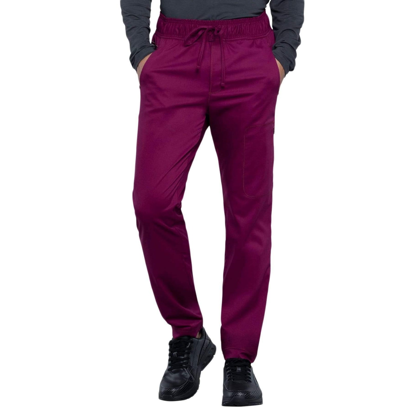Cherokee Revolution WW012 Scrubs Pant Men Wine - Vet Equip Australia