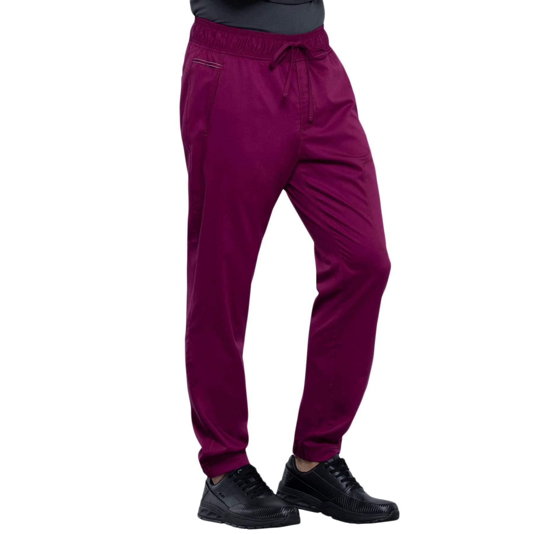Cherokee Revolution WW012 Scrubs Pant Men Wine Vet Equip Australia