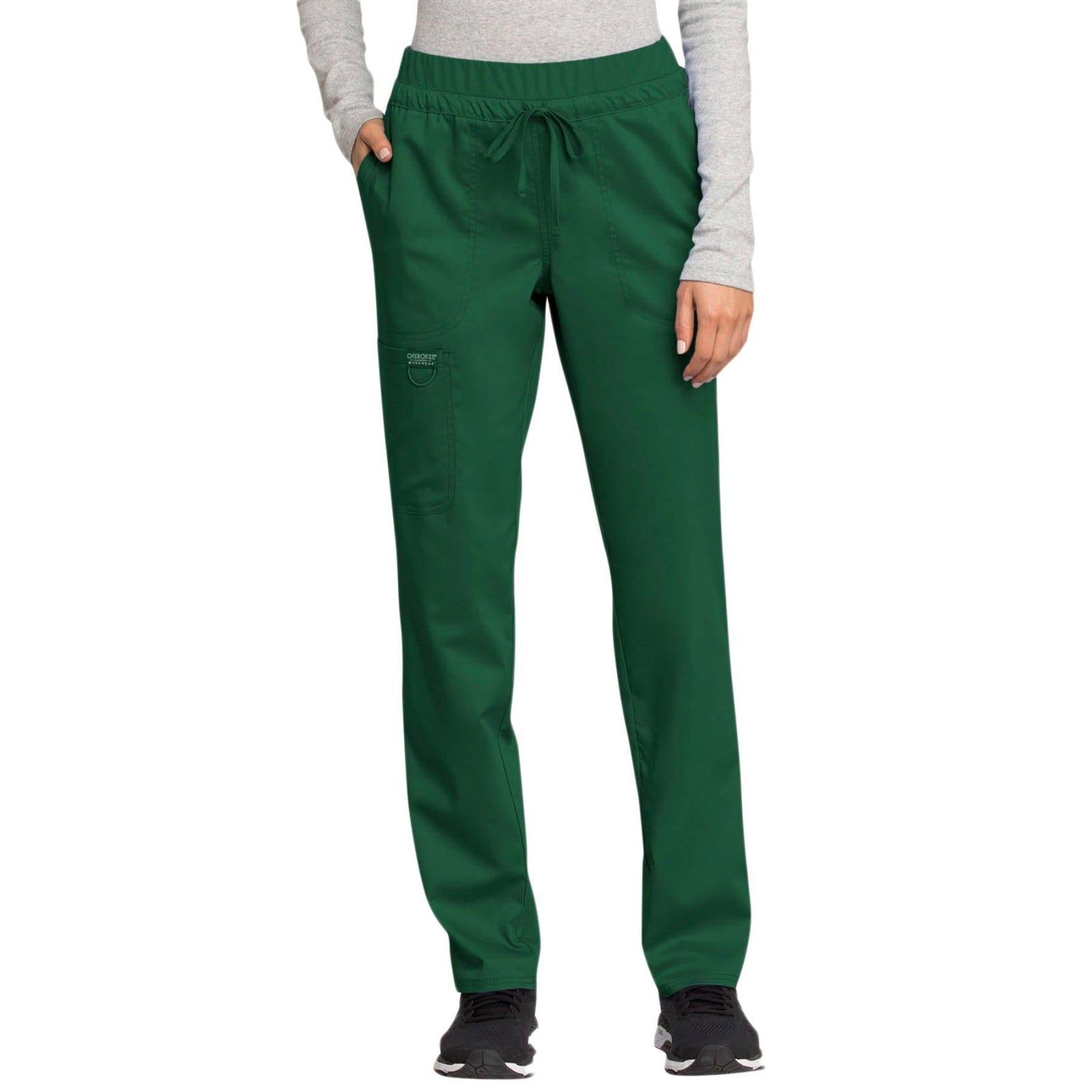 Cherokee Revolution WW105 Scrubs Pant Women Hunter Green - Vet Equip Australia