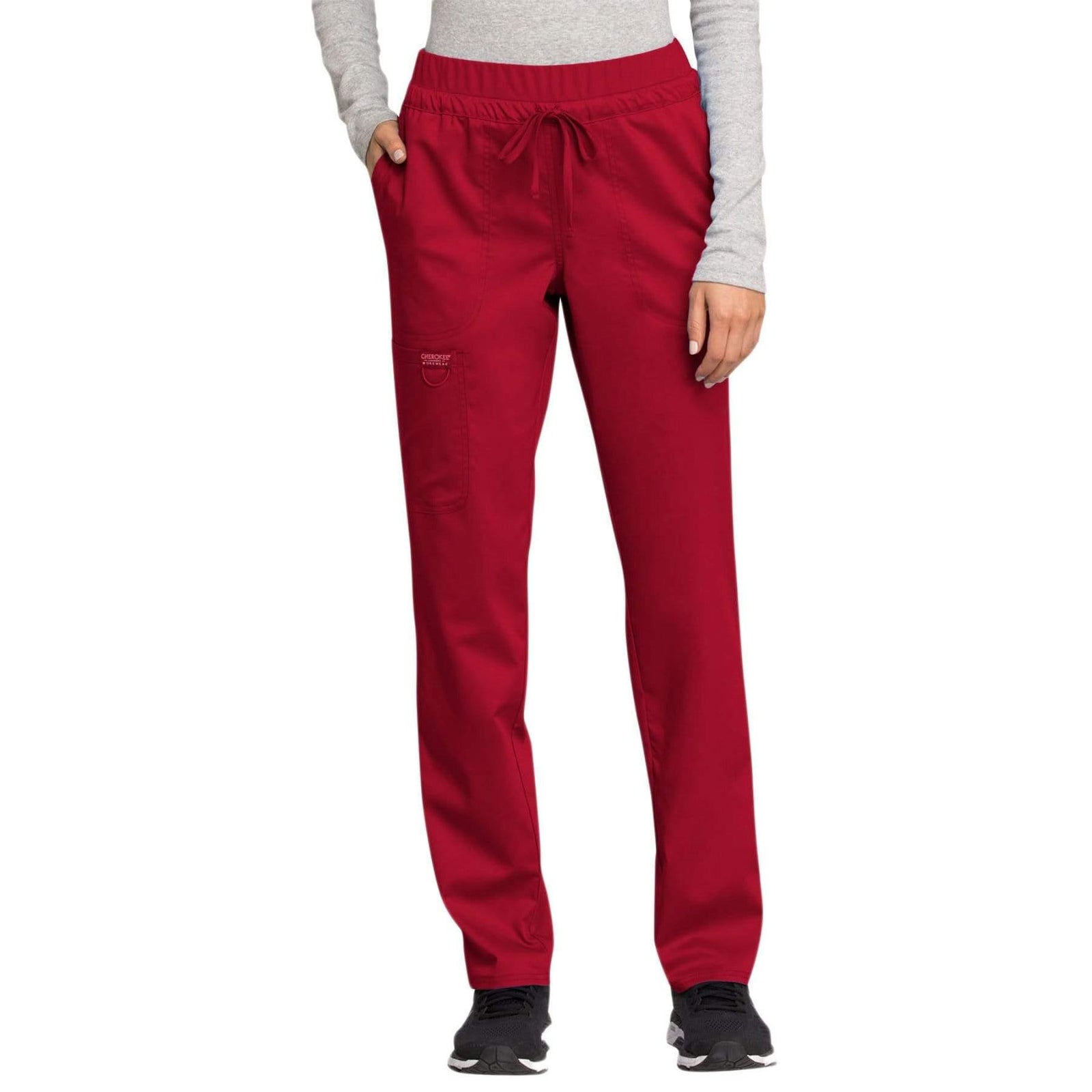 Cherokee Revolution WW105 Scrubs Pant Women Red - Vet Equip Australia