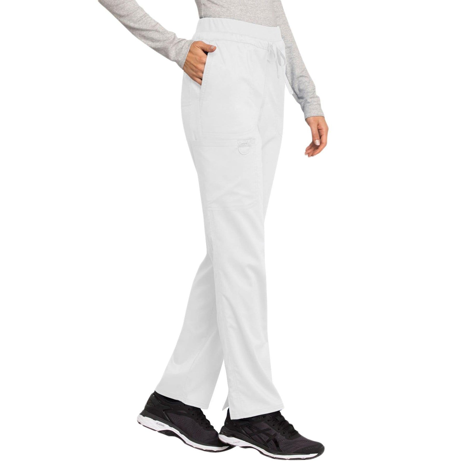 Cherokee Revolution WW105 Scrubs Pant Women White - Vet Equip Australia