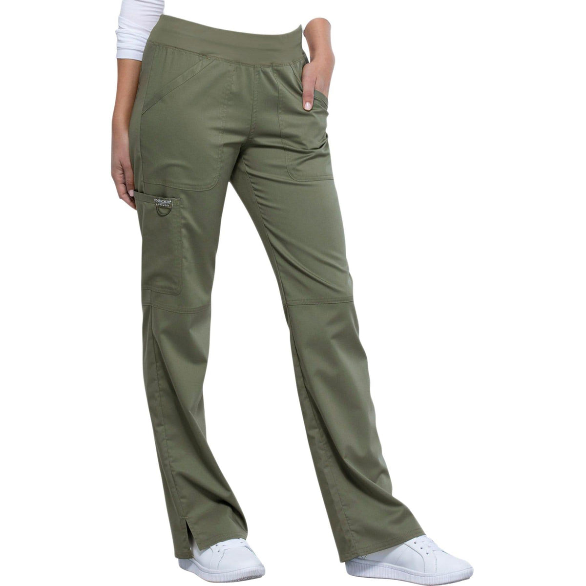 Cherokee Revolution WW110 Scrubs Pant Women Olive - Vet Equip Australia