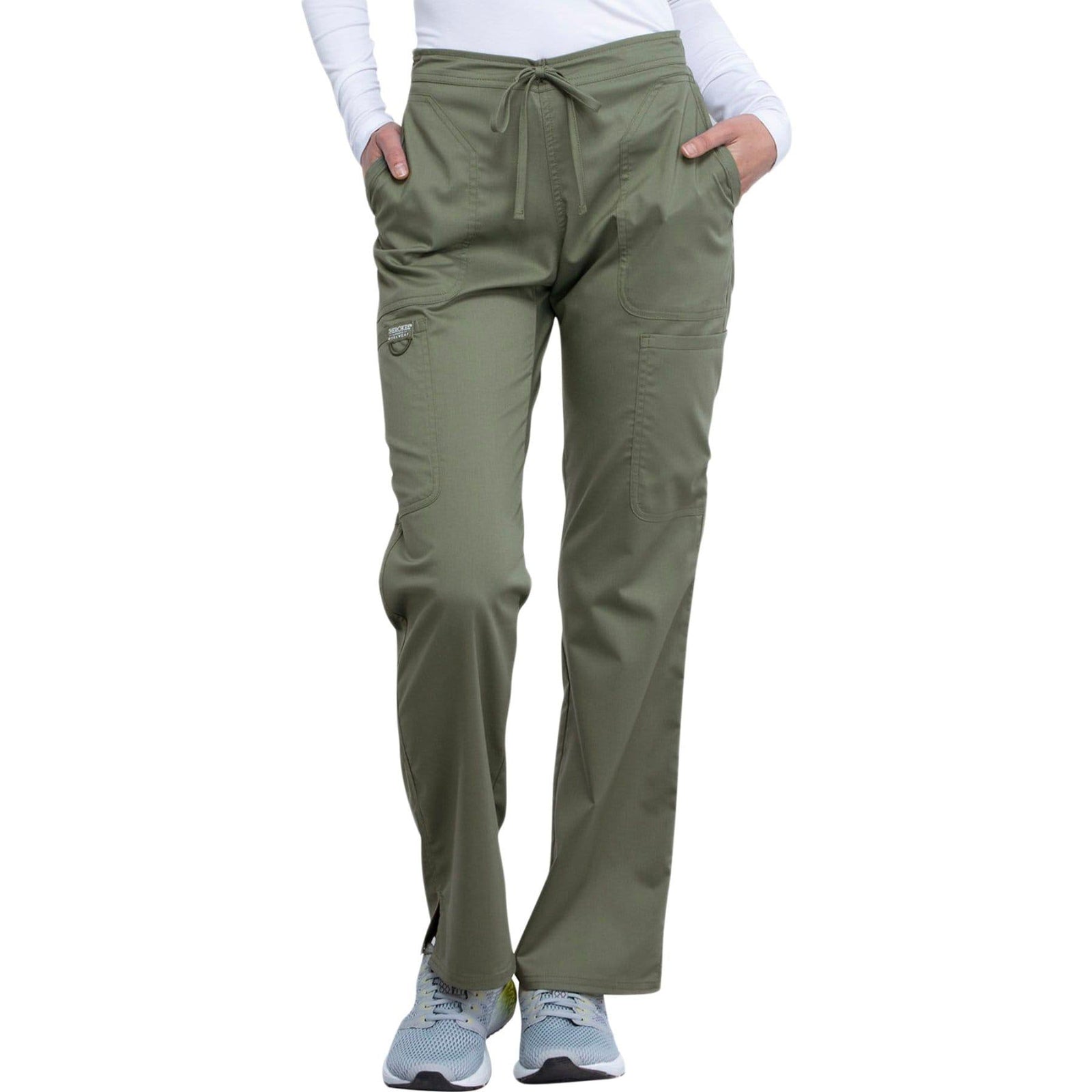 Cherokee Revolution WW120 Scrubs Pant Women Olive - Vet Equip Australia