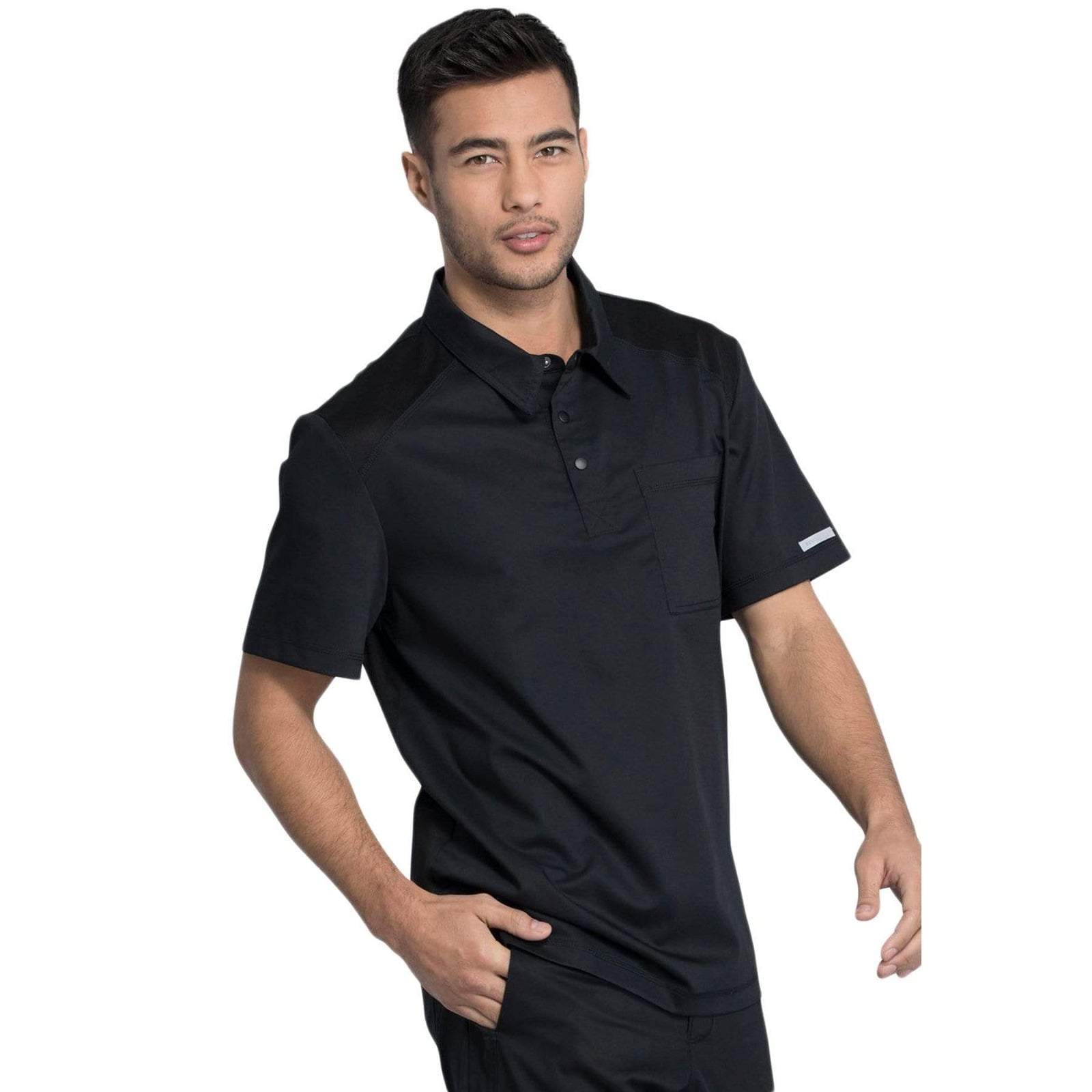Cherokee Revolution WW615 Scrubs Top Men Black