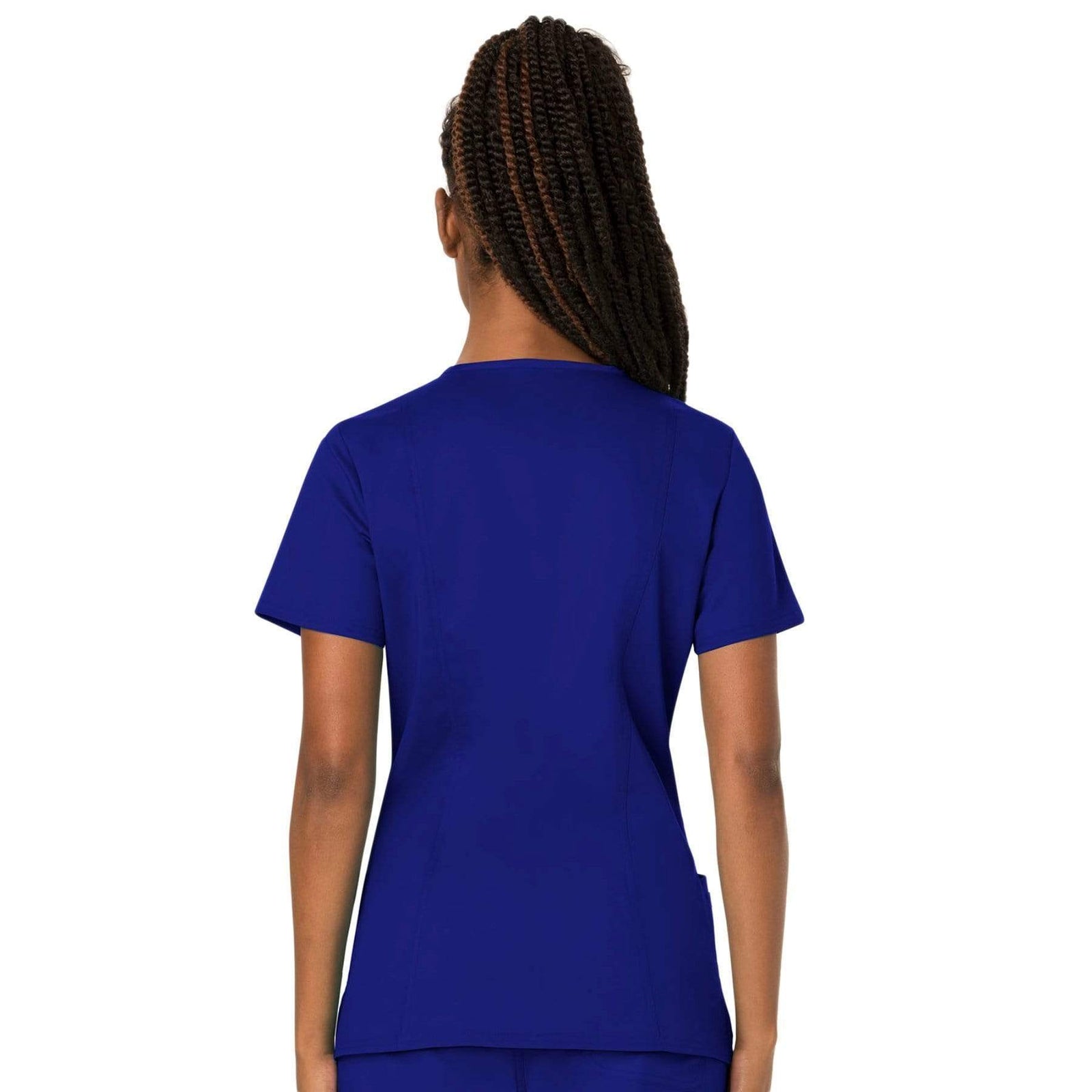 Cherokee Workwear Revolution WW620 Scrubs Top Women's V-Neck Galaxy Blue