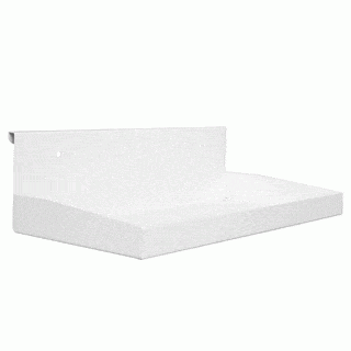 Clinicart Suction Machine Holder with Side Rail 213x395x115