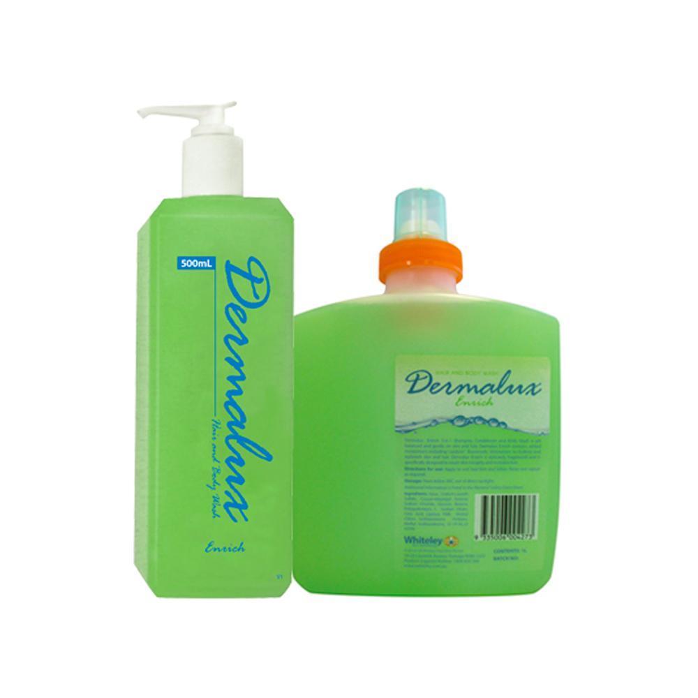 Dermalux Enrich 3 in 1 Shampoo, Conditioner & Body Wash