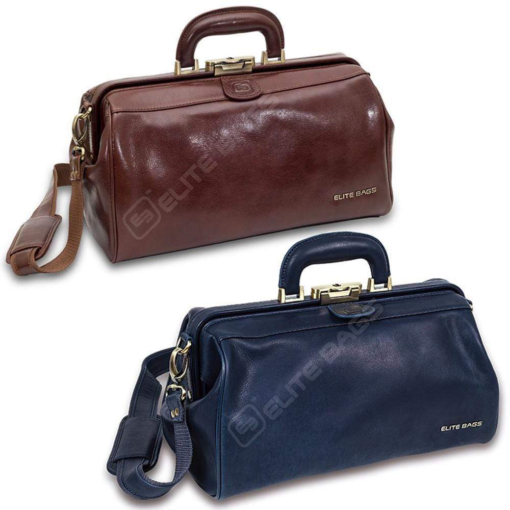 Elite Bags CLASSY&#39;S Compact Leather Briefcase Doctors Bag
