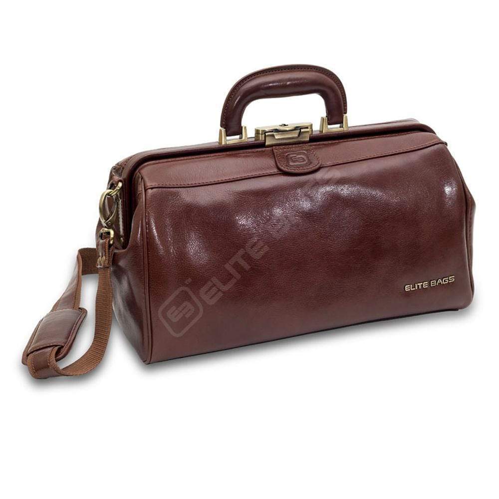 Elite Bags Doctors Bags brown Elite Bags CLASSY'S Compact Leather Briefcase Doctors Bag