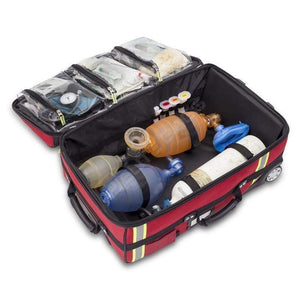 Elite Bags First Aid & Emergency Bags Elite Bags EMERAIR'S TROLLEY Emergencies Respiratory Bag Built in Trolley