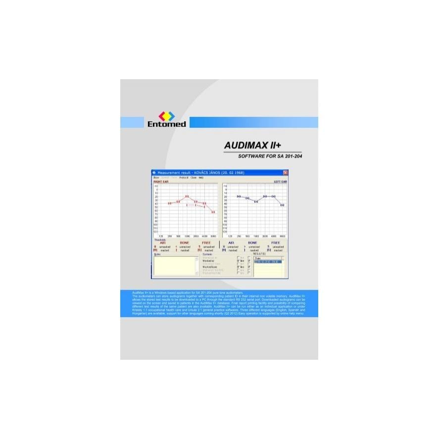 Entomed Audiometer Software
