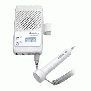 Hadeco ES-100VII Hand Held Fetal Doppler LCD 2MHz Waterproof - Vet ...