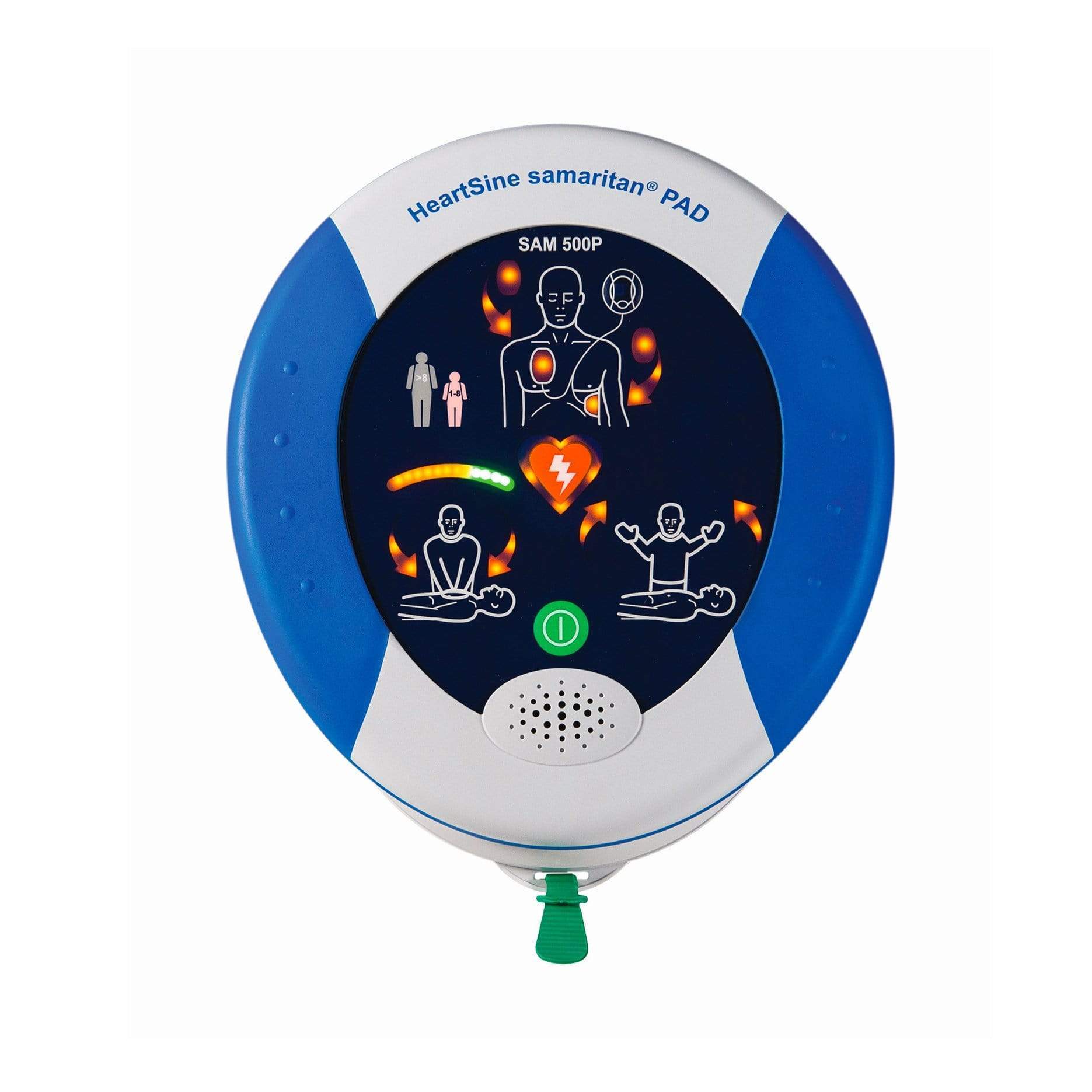 Heartsine Samaritan PAD500P Defibrillator AED with CPR Advisor Software