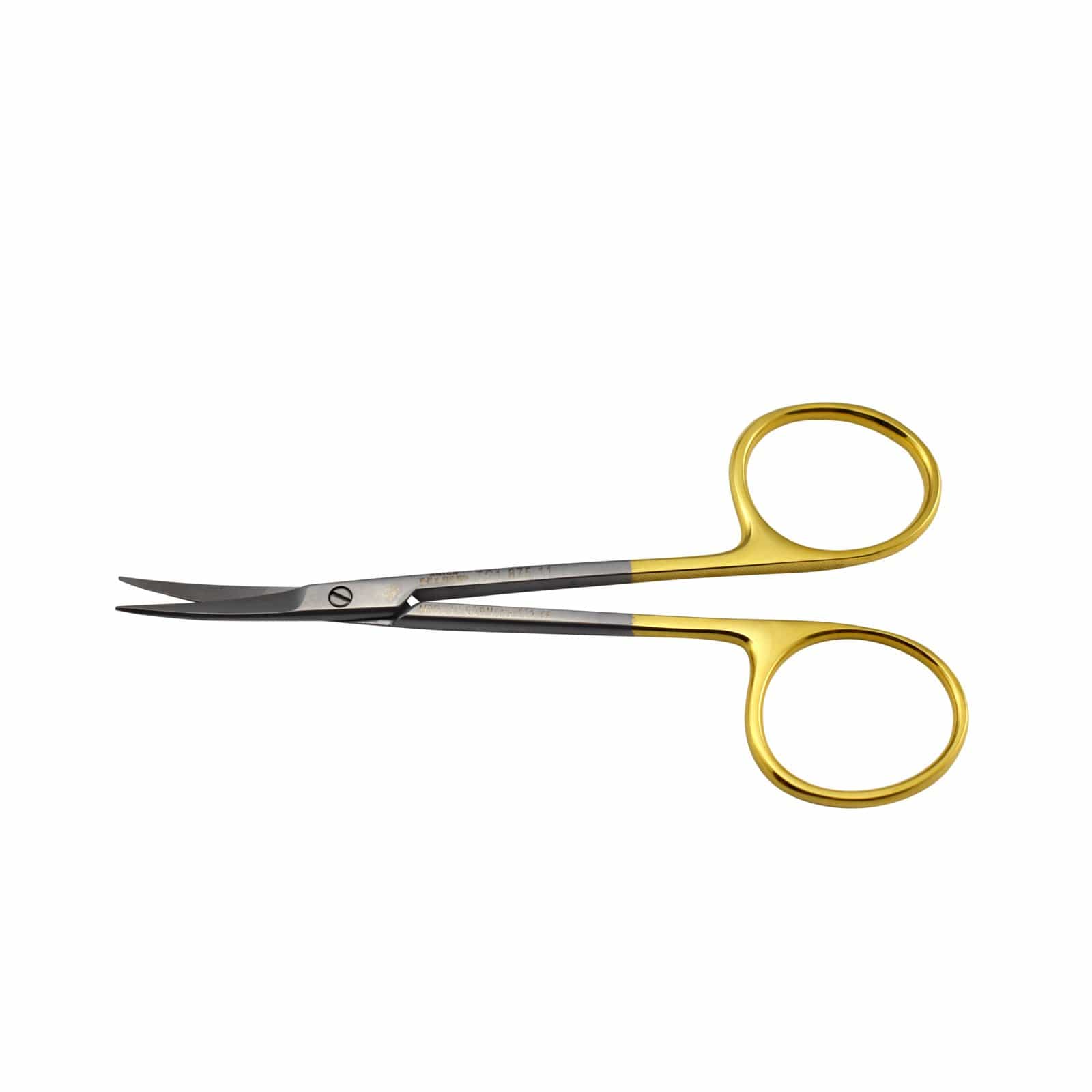 Hipp Surgical Instruments 11cm / Curved / TC Hipp Iris Scissors