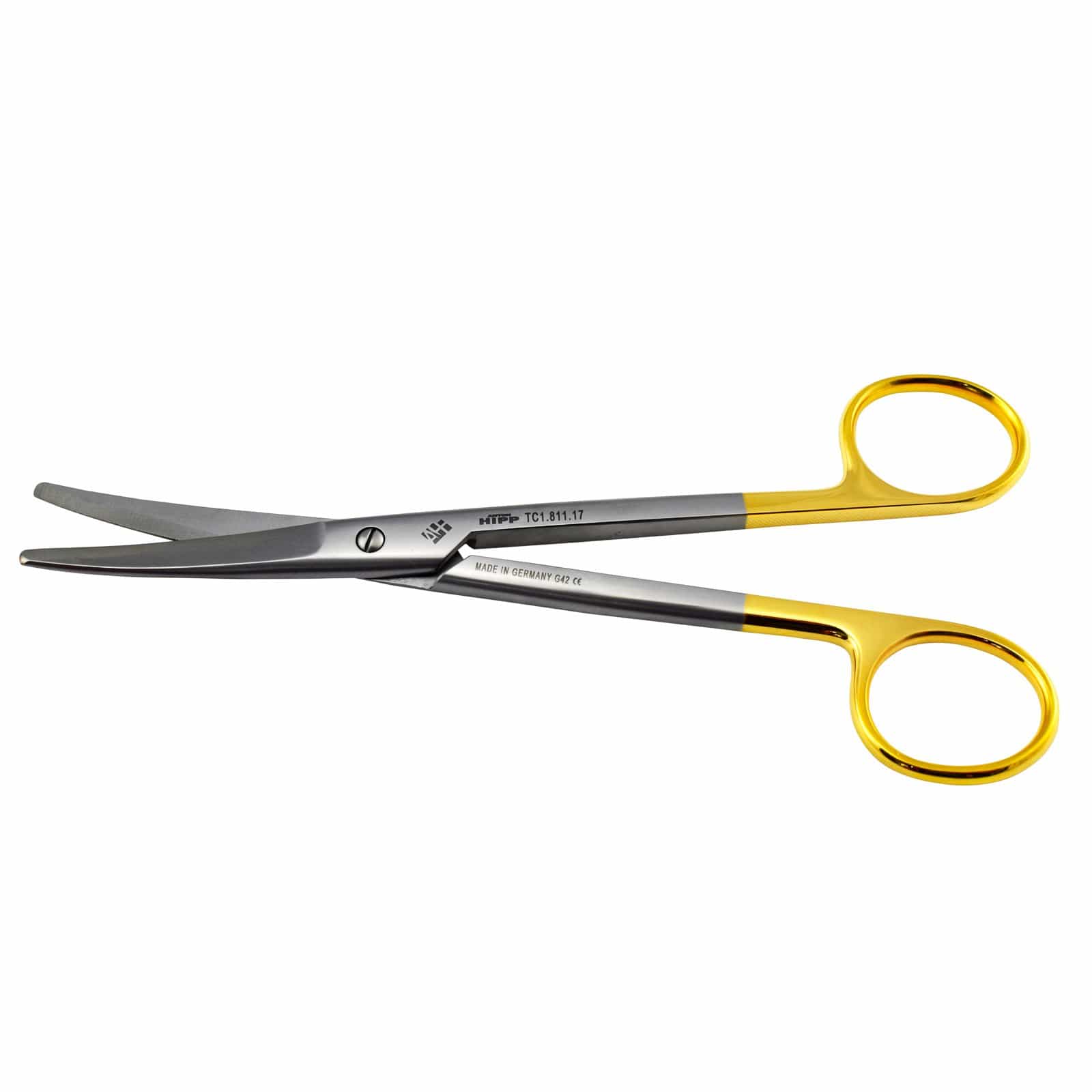 Hipp Surgical Instruments 17cm / Curved / Standard Hipp Mayo Scissors
