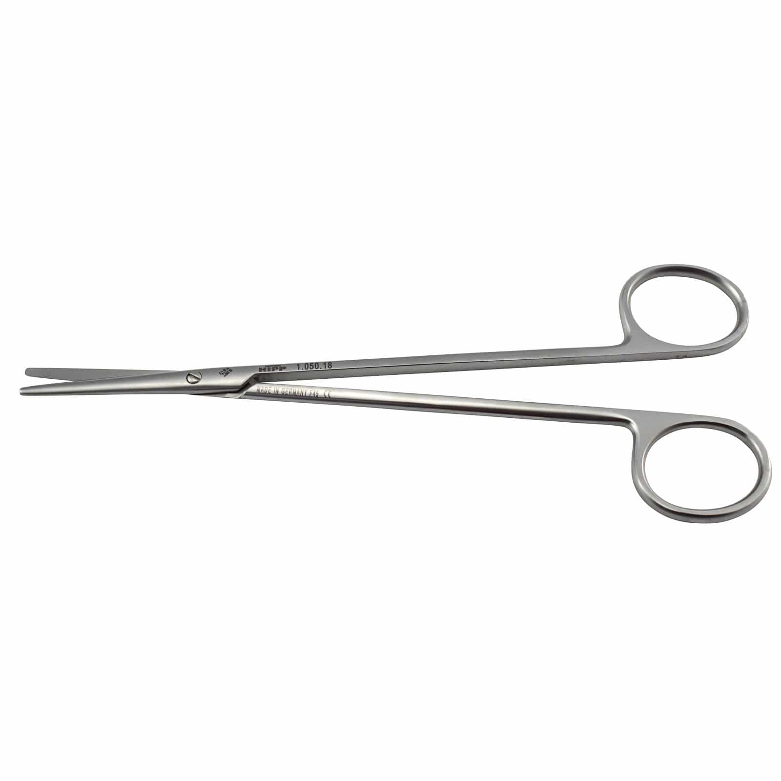 Hipp Surgical Instruments 18cm / Straight / Blunt/Blunt Hipp Metzenbaum Scissors