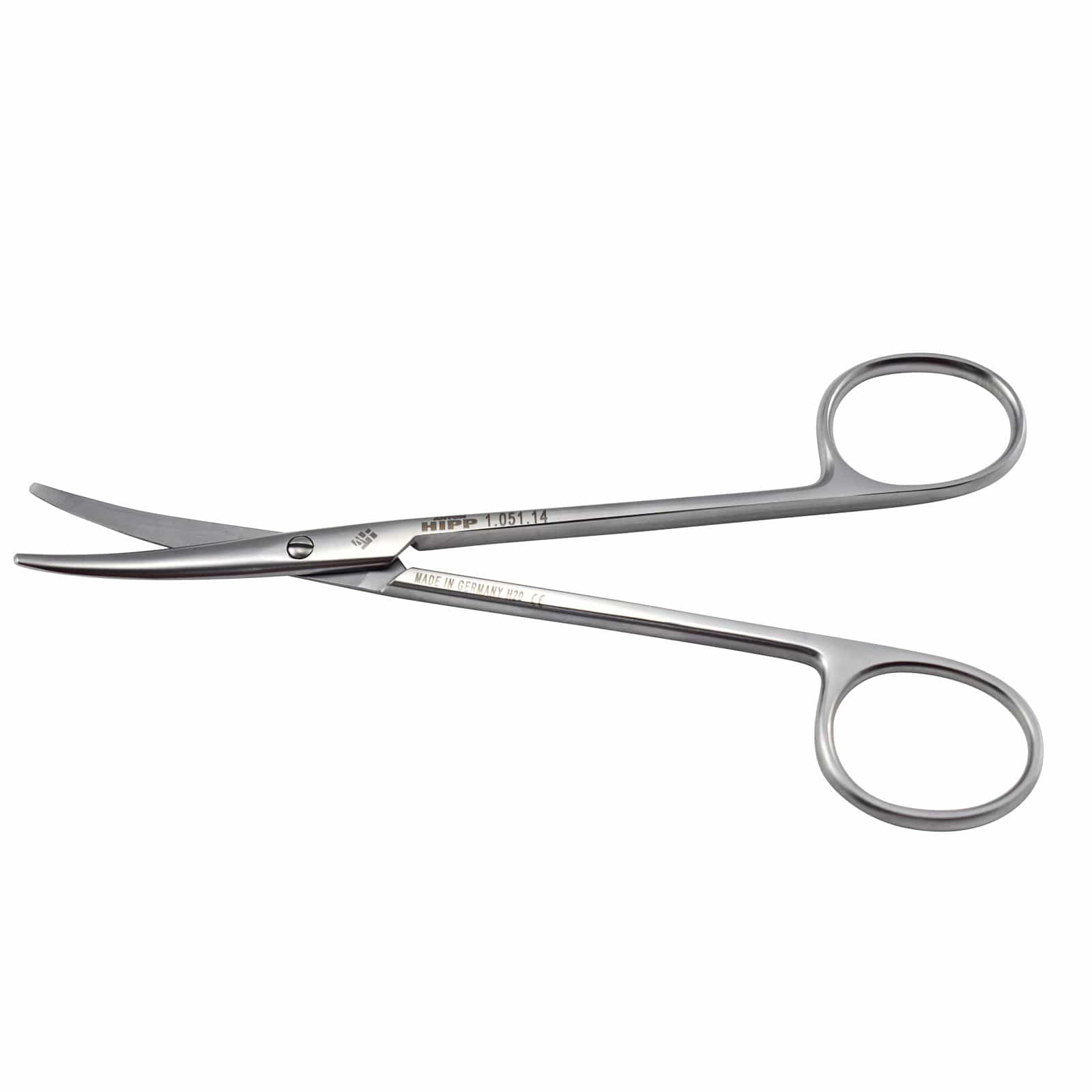 Hipp Surgical Instruments 14cm / Curved / Blunt/Blunt Hipp Metzenbaum Scissors