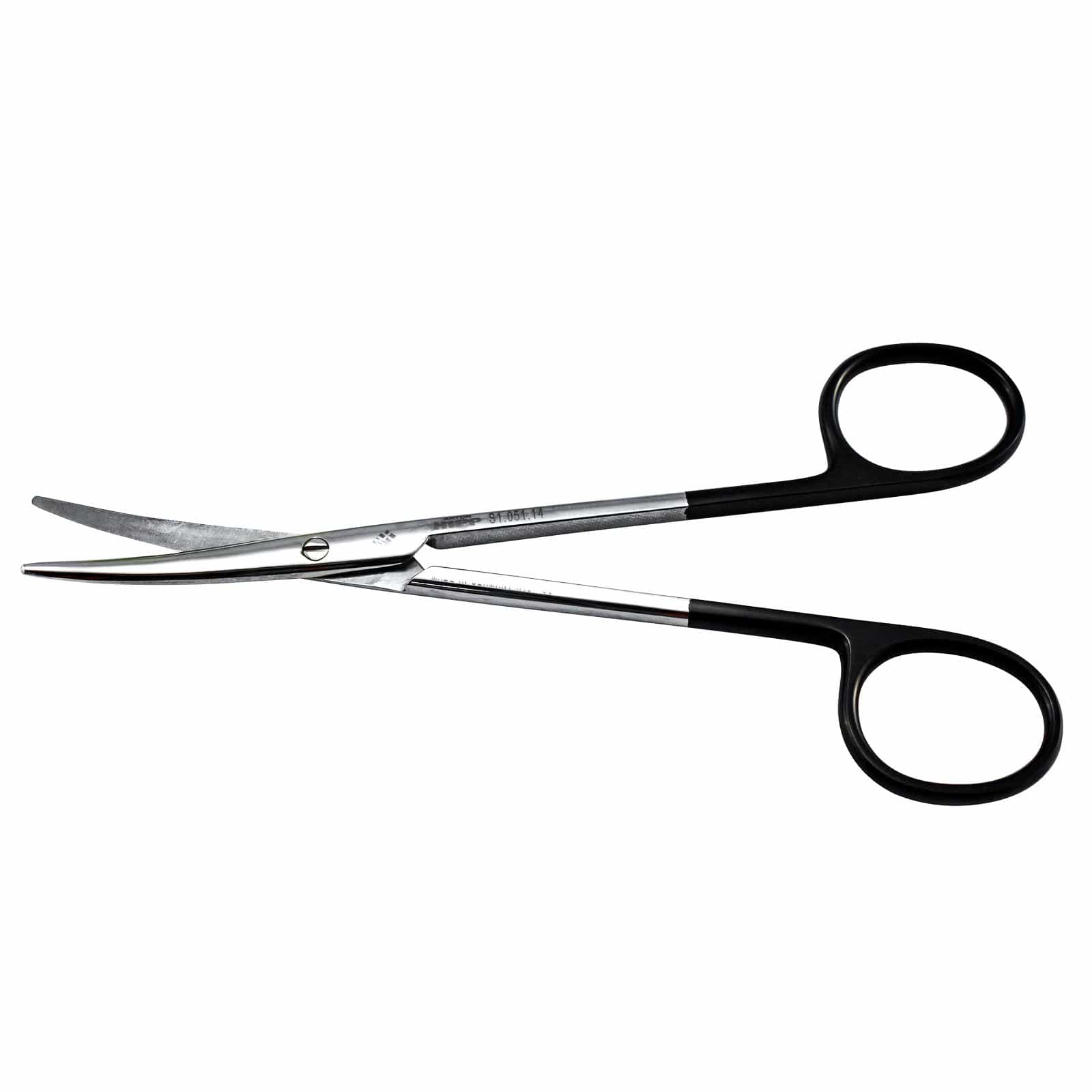 Hipp Surgical Instruments 14cm / Curved + Supercut / Blunt/Blunt Hipp Metzenbaum Scissors