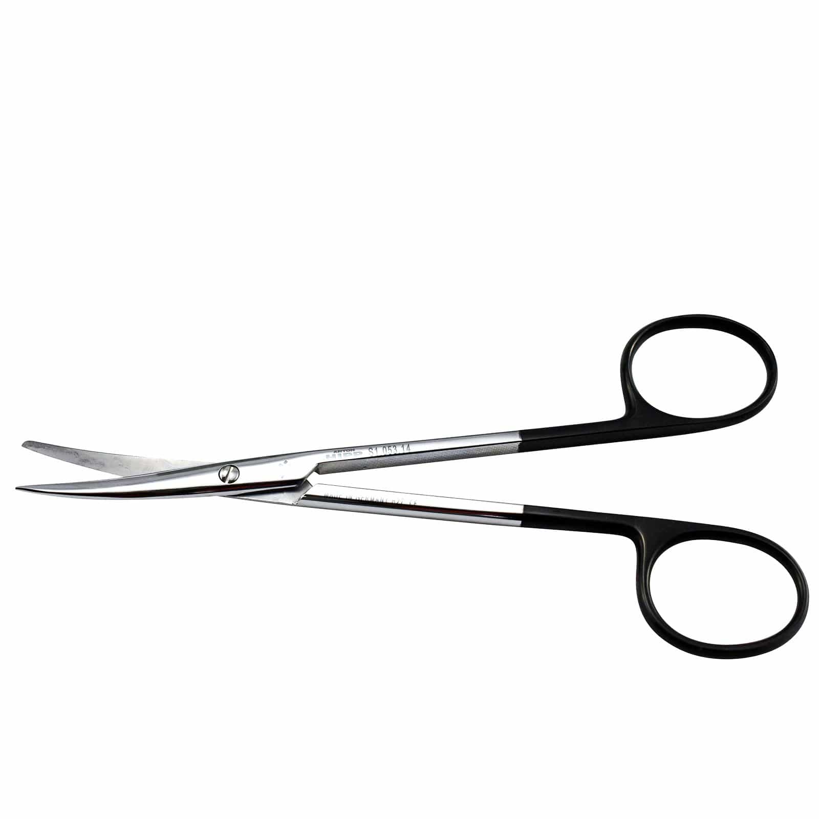 Hipp Surgical Instruments 14cm / Curved + Supercut / Sharp/Blunt Hipp Metzenbaum Scissors