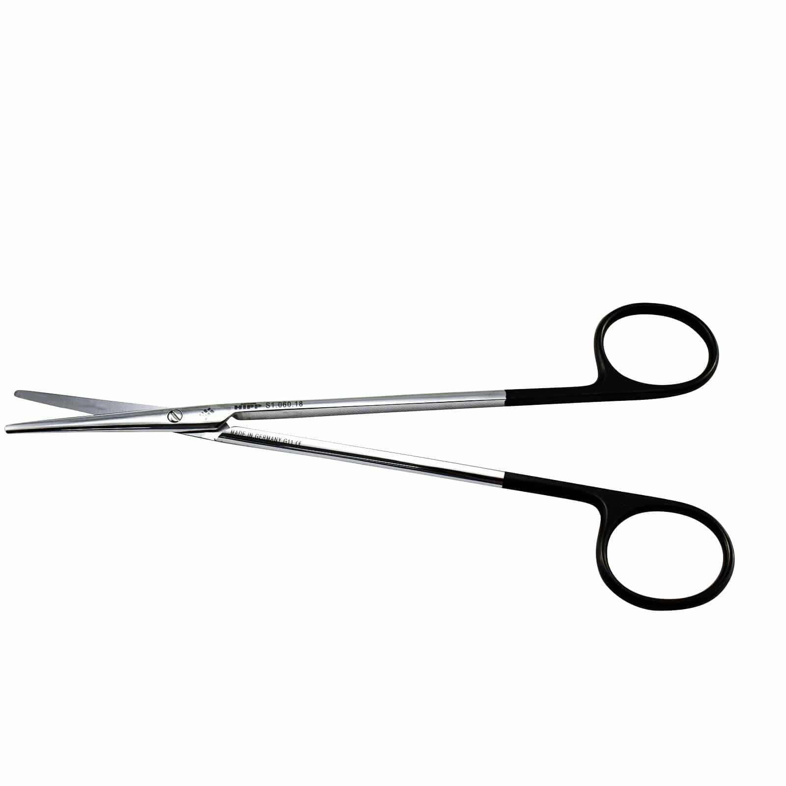 Hipp Surgical Instruments 18cm / Straight + Supercut / Blunt/Blunt Hipp Metzenbaum Scissors