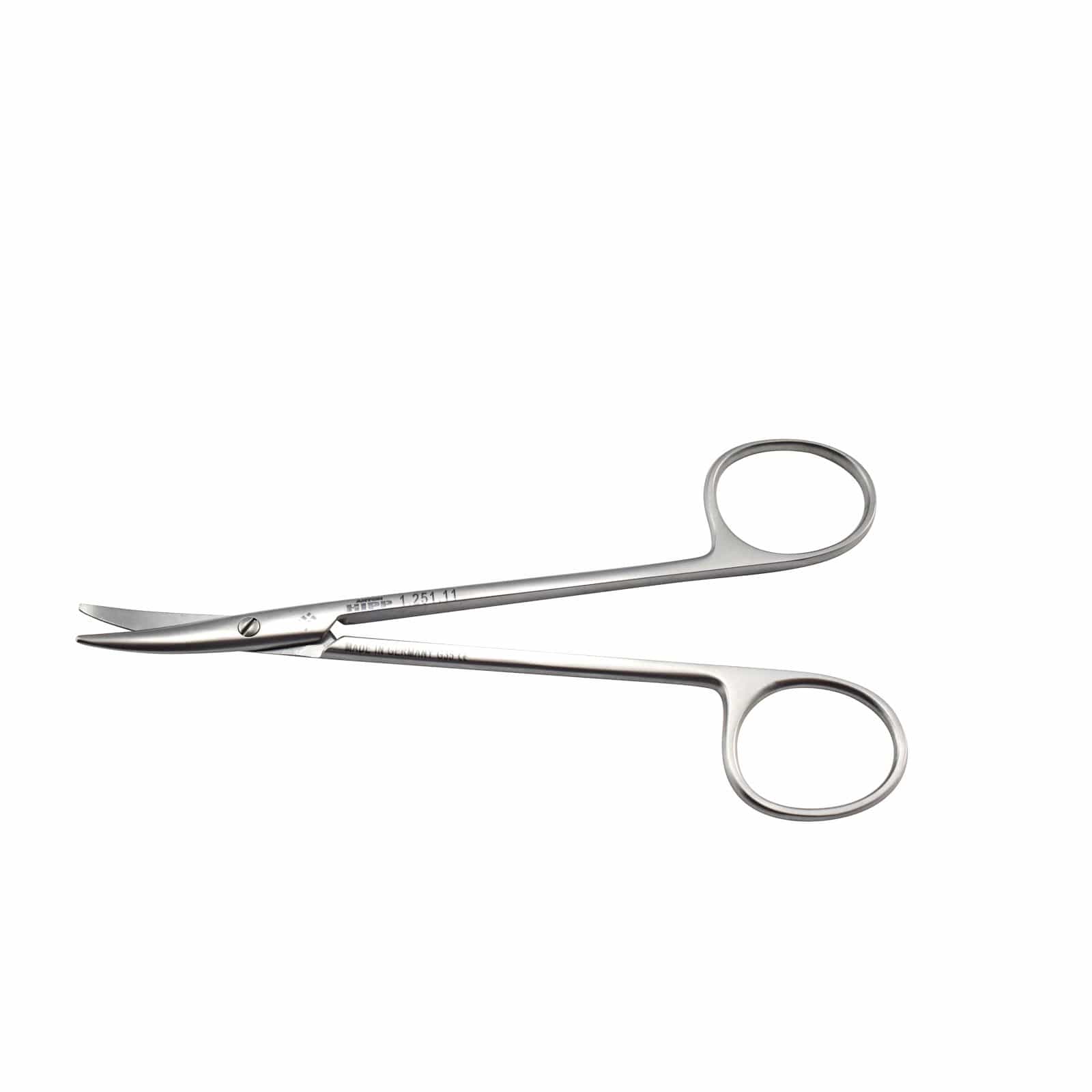 Hipp Surgical Instruments 11cm / Curved / Delicate Hipp Strabismus Scissors