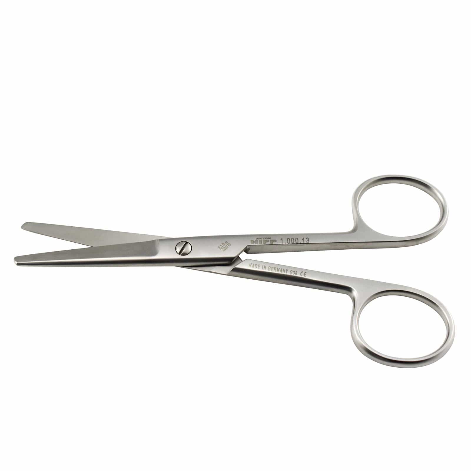 Hipp Surgical Instruments 13cm / Straight / Blunt/Blunt Hipp Surgical Scissors
