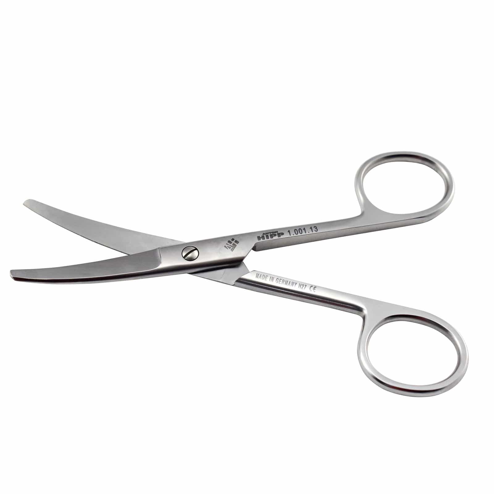 Hipp Surgical Instruments 13cm / Curved / Blunt/Blunt Hipp Surgical Scissors