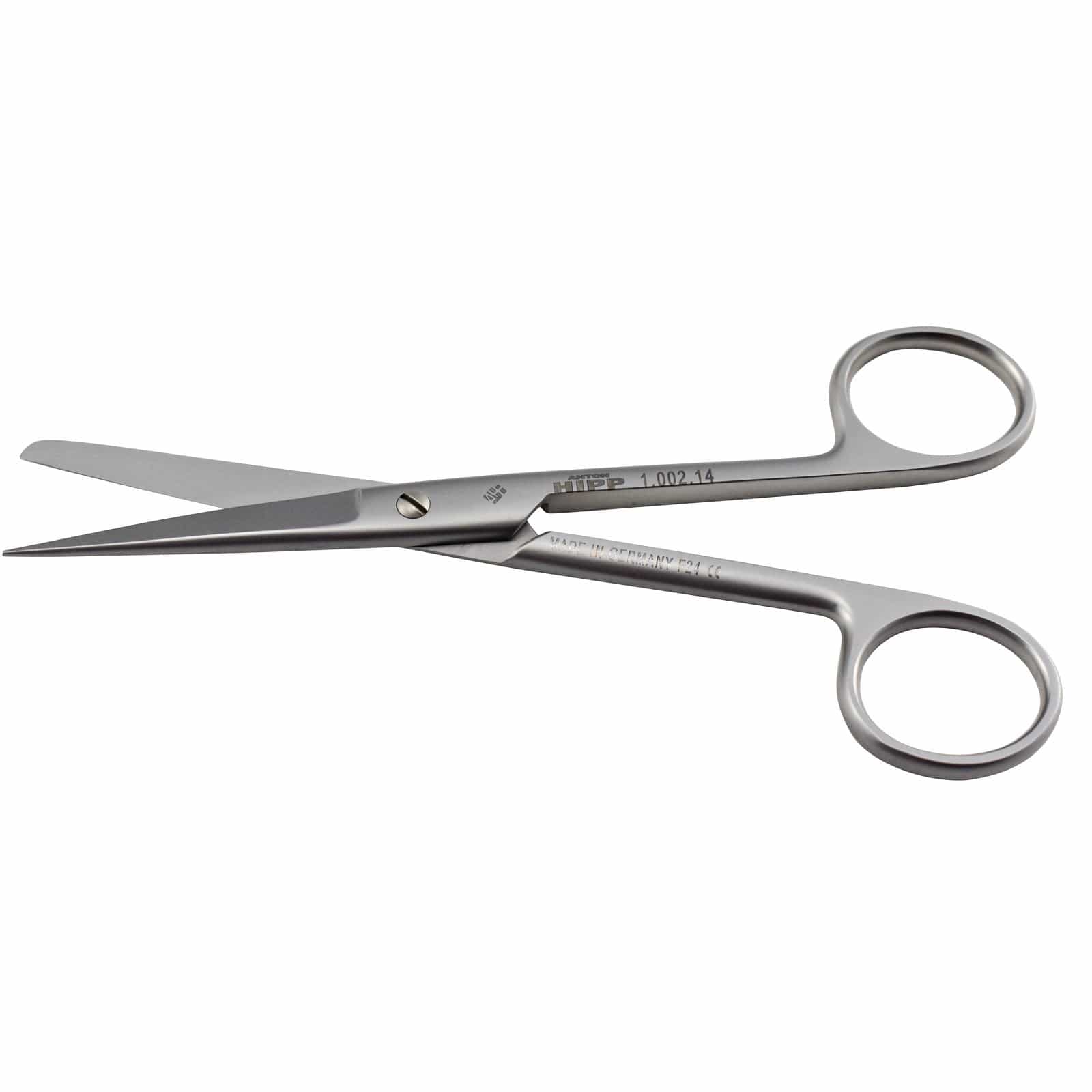 Hipp Surgical Instruments 14cm / Straight / Sharp/Blunt Hipp Surgical Scissors