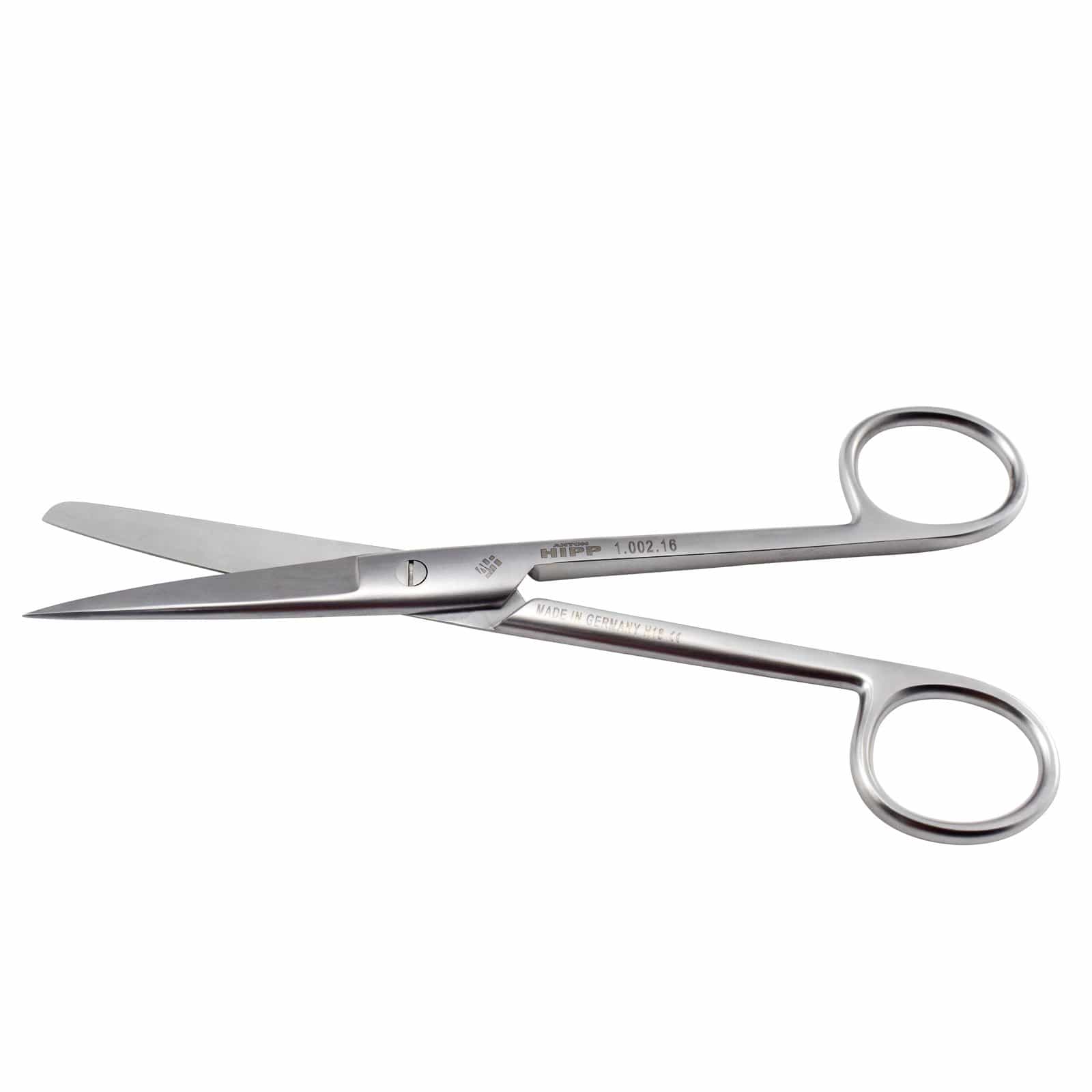 Hipp Surgical Instruments 16.5cm / Straight / Sharp/Blunt Hipp Surgical Scissors