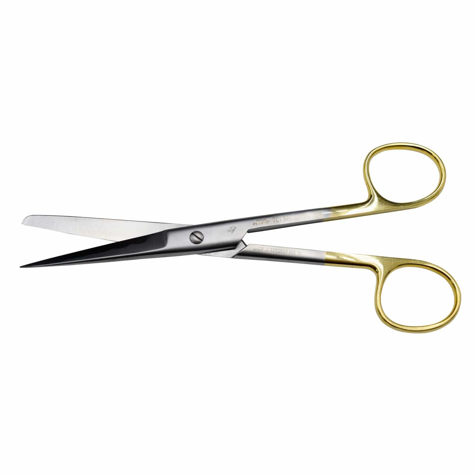 Hipp Surgical Instruments 16.5cm / Straight +TC / Sharp/Blunt Hipp Surgical Scissors