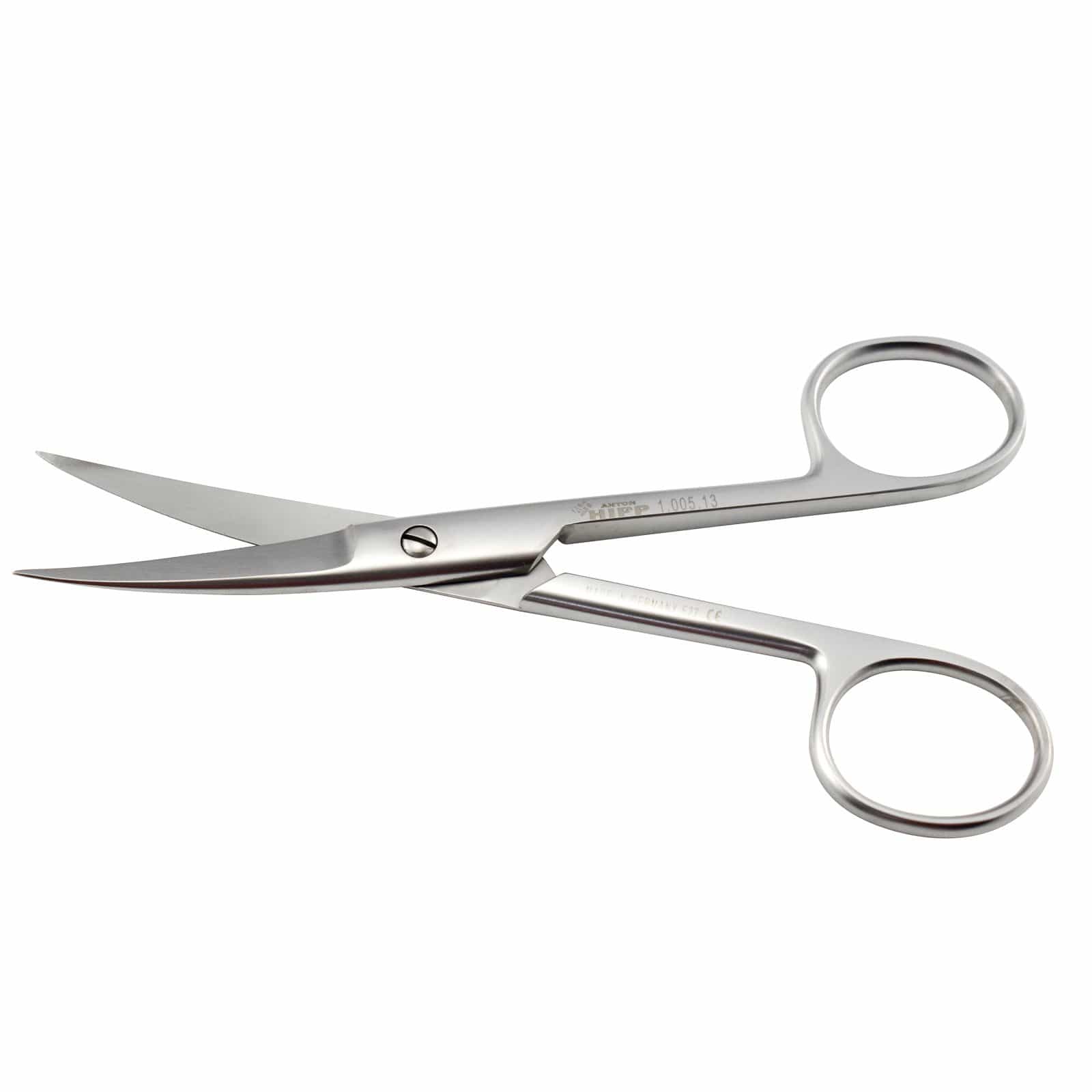 Hipp Surgical Instruments 13cm / Curved / Sharp/Sharp Hipp Surgical Scissors