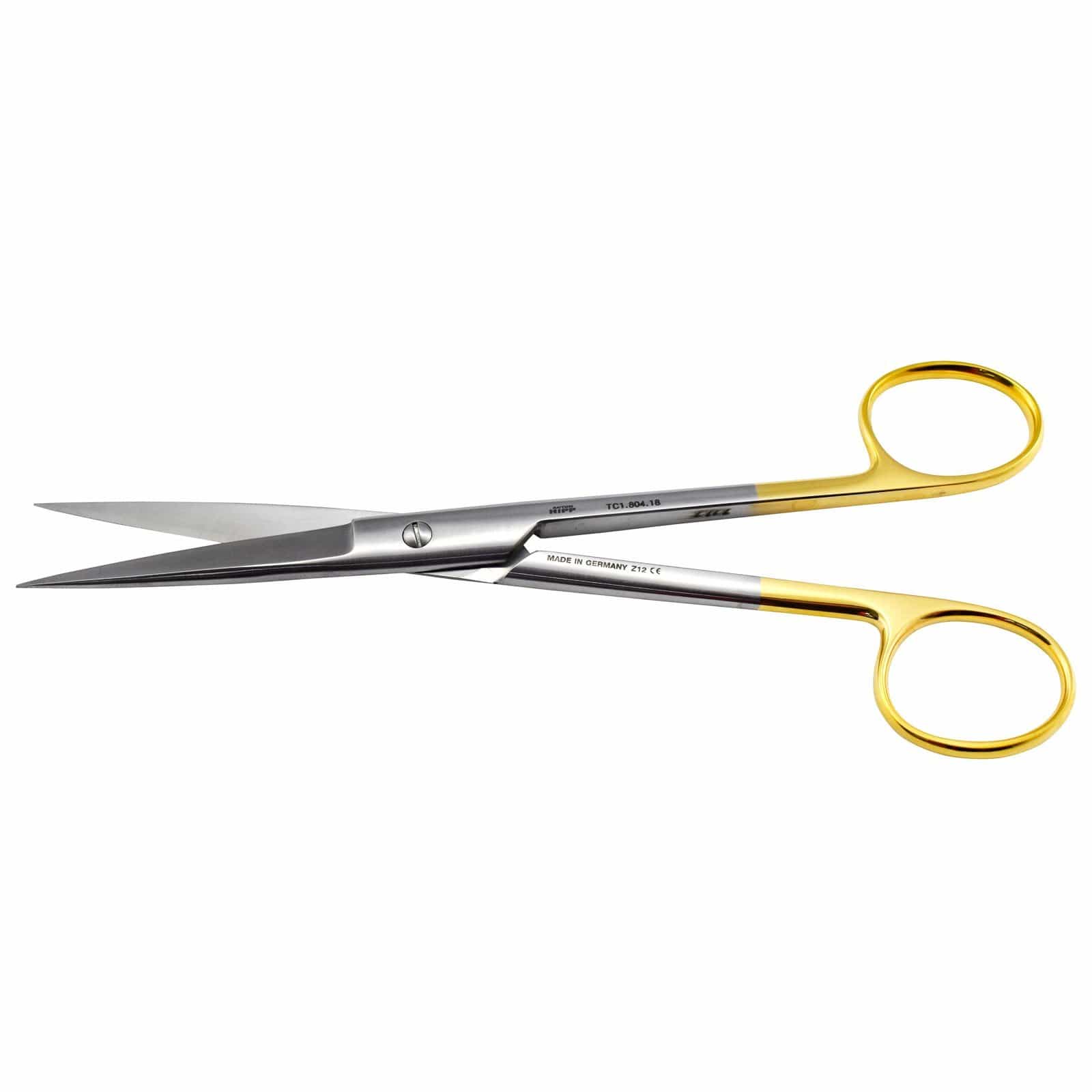 Hipp Surgical Instruments 18cm / Straight +TC / Sharp/Sharp Hipp Surgical Scissors