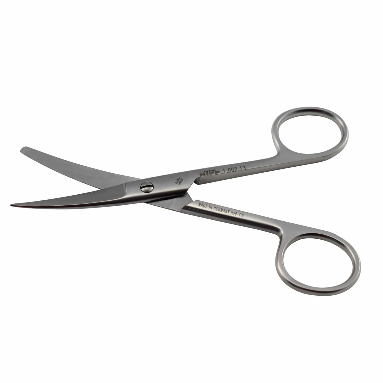 Hipp Surgical Instruments 13cm / Curved / Sharp/Blunt Hipp Surgical Scissors