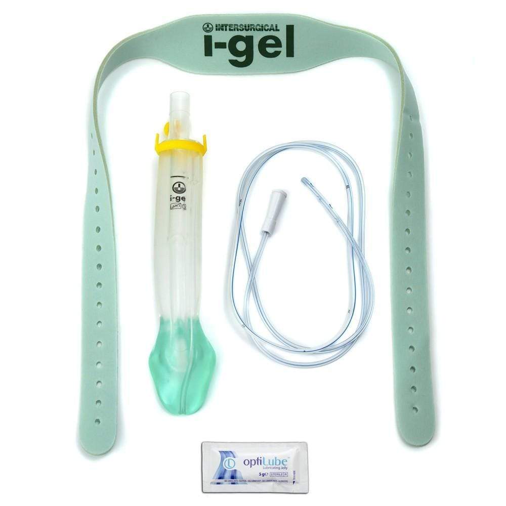 Intersurgical Australia Supraglottic Airways i-Gel O2 Resus Kit Size 3