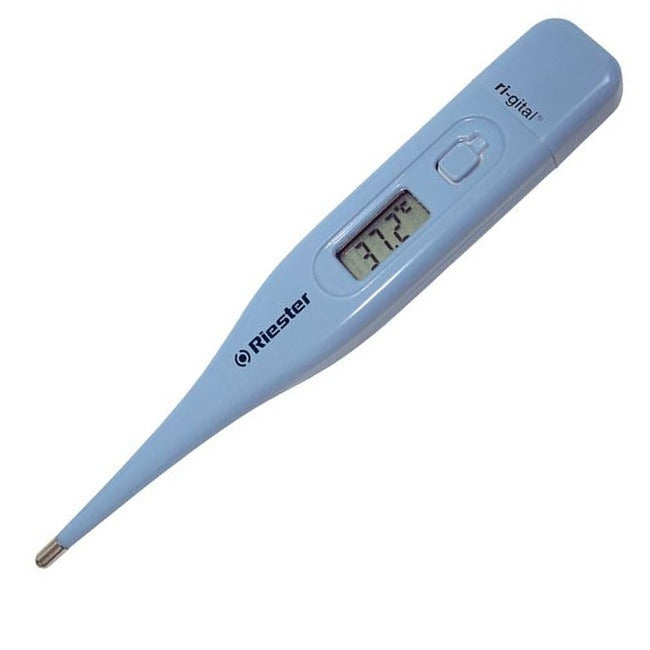 Termometer Digital Riester Riester Ri-Gital Digital Thermometer Incl. Button Cell Battery - Vet ...
