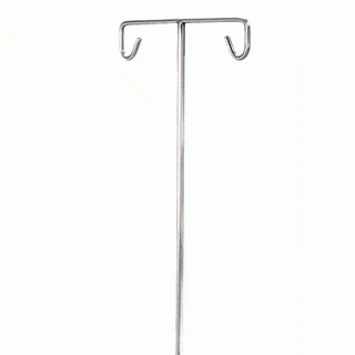 IV Pole S/Steel (no base) 1560